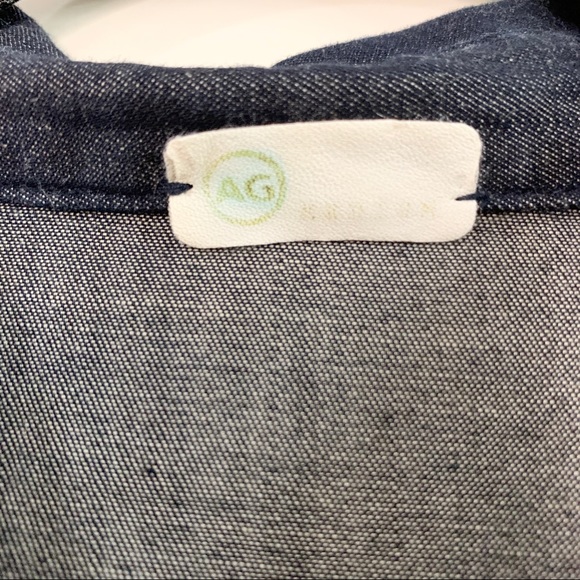 ADRIANO GOLDSCHMIED Cold Shoulder Denim Shirt - Picture 3 of 9